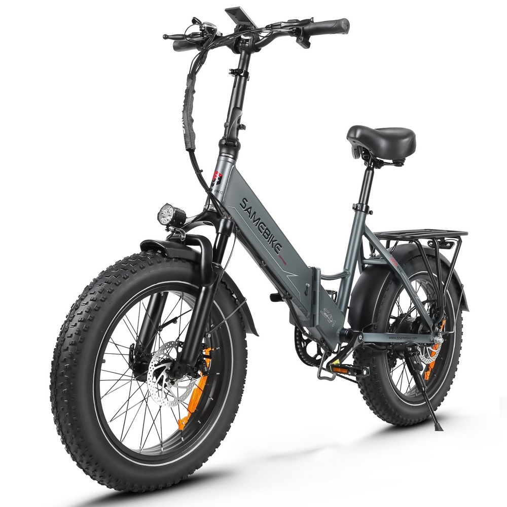 Vélo Électrique SAMEBIKE LOTDM200-II Gris 750W