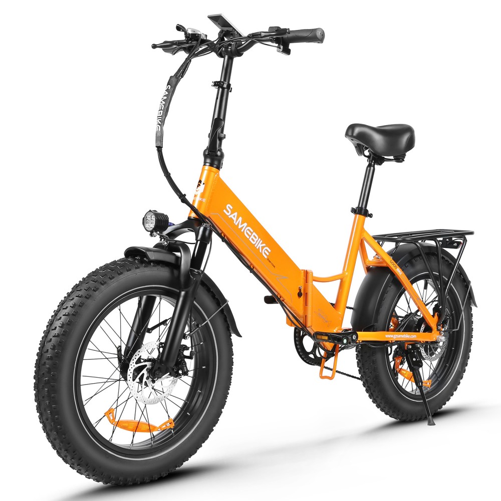 Vélo Électrique SAMEBIKE LOTDM200-II Orange 750W