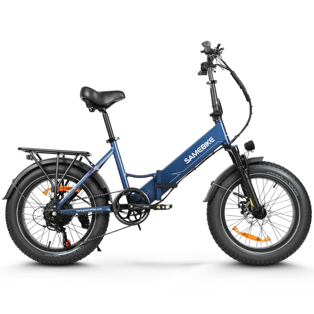 Vélo Électrique SAMEBIKE LOTDM200-II Bleu 750W 2