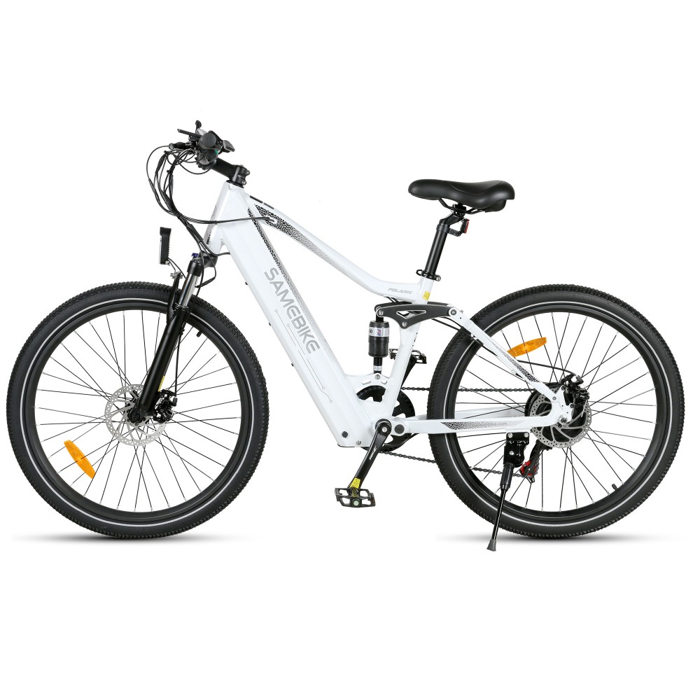 Vélo Electrique 750W Samebike XD26-II  40km/h 48V 14Ah Blanc 2