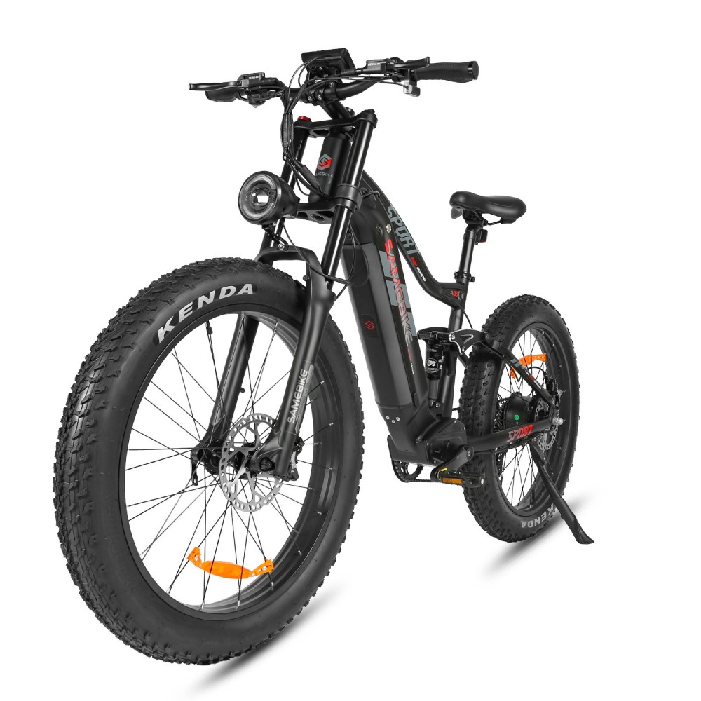 Vélo Electrique Samebike RSA08-II Noir 1000W 45km/h 48V 17Ah 2