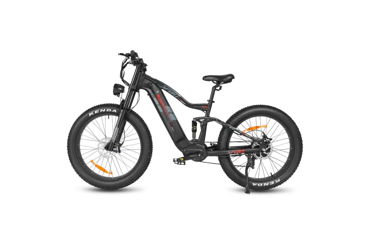 Vélo Electrique Samebike RSA08-II Noir 1000W 45km/h 48V 17Ah
