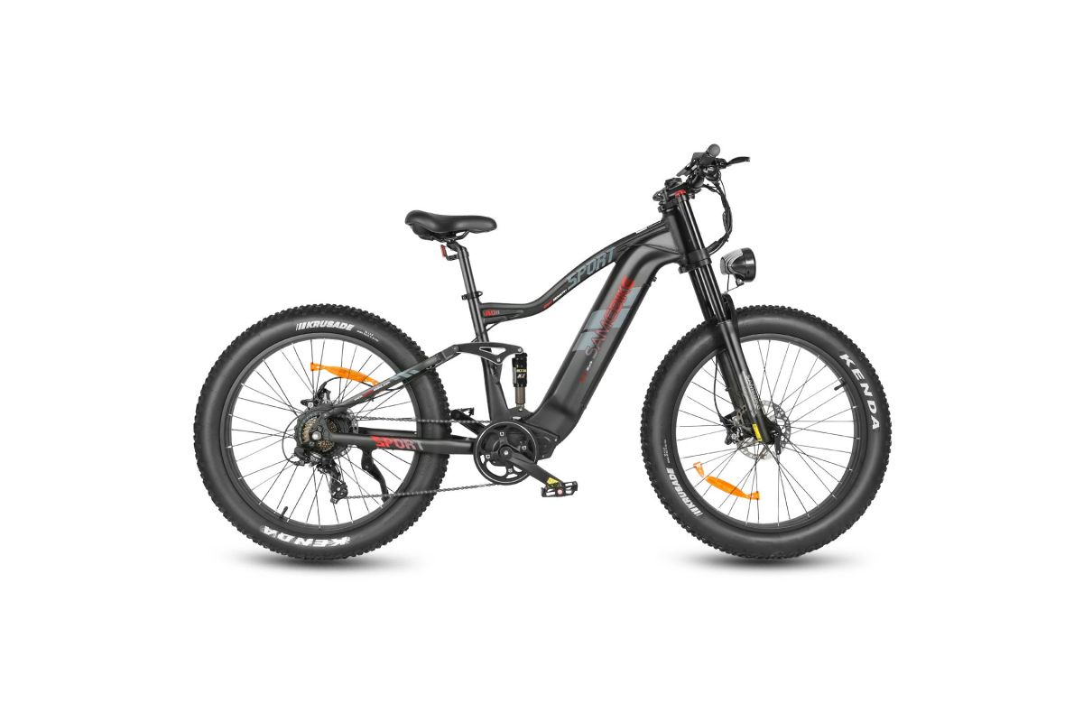 Vélo Electrique Samebike RSA08-II Noir 1000W 45km/h 48V 17Ah