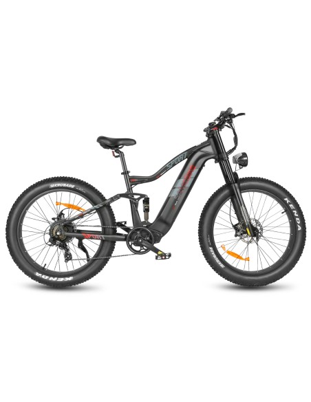 Vélo Electrique Samebike RSA08-II Noir 1000W 45km/h 48V 17Ah