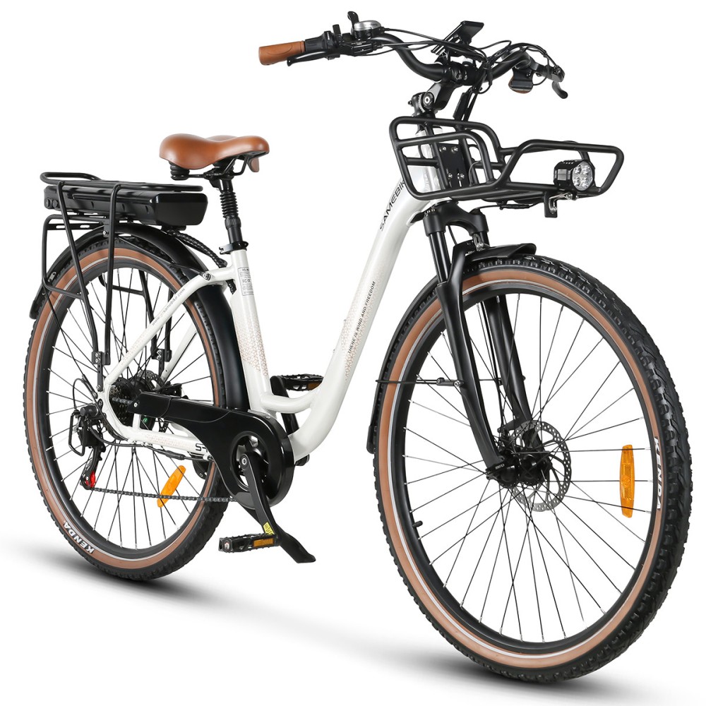 Vélo Electrique Samebike RS-A07 Blanc 500W 35km/h 36V 13Ah