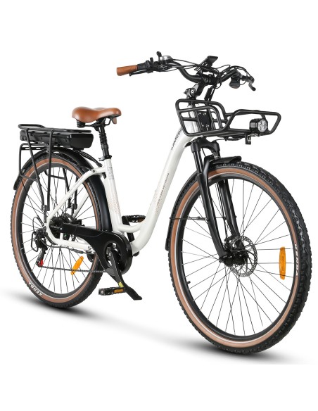 Vélo Electrique Samebike RS-A07 Blanc 500W 35km/h 36V 13Ah