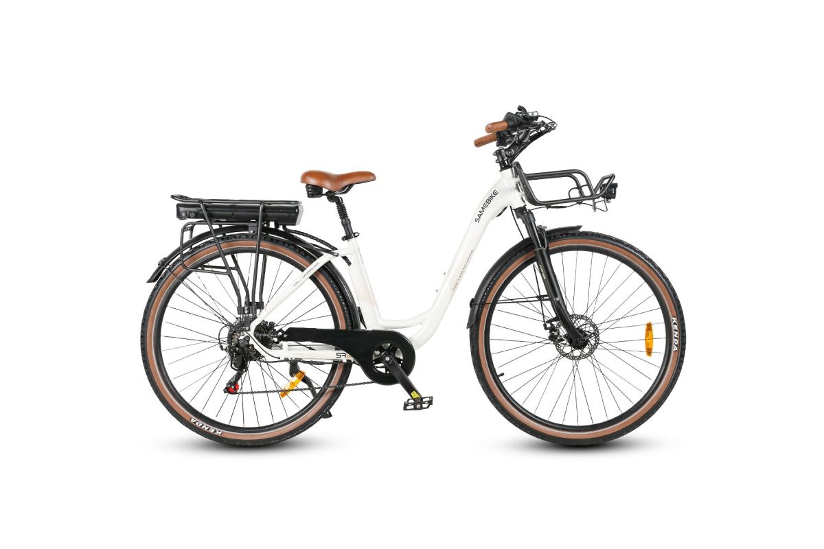 Vélo Electrique Samebike RS-A07 Blanc 500W 35km/h 36V 13Ah