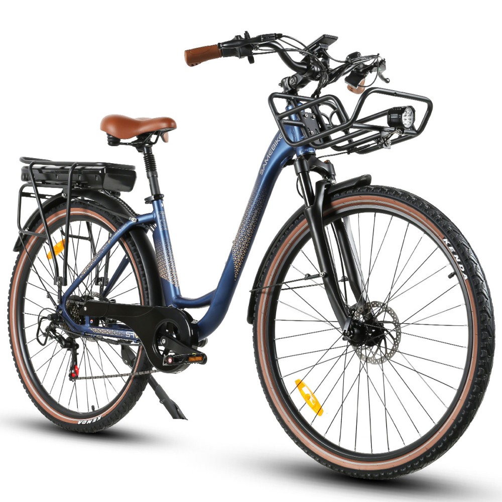 Vélo Electrique Samebike RS-A07 Bleu nuit 500W 35km/h 36V 13Ah