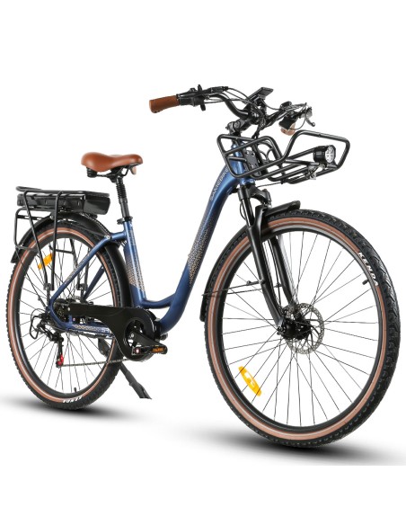 Vélo Electrique Samebike RS-A07 Bleu nuit 500W 35km/h 36V 13Ah