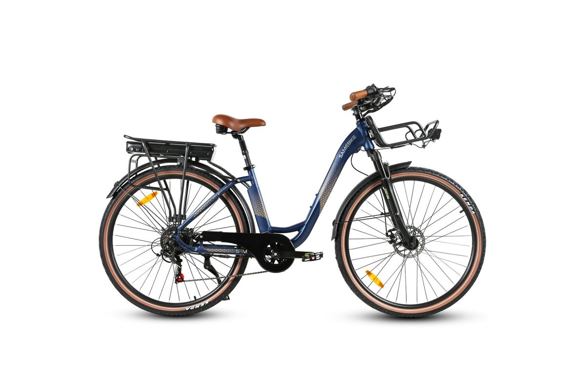 Vélo Electrique Samebike RS-A07 Bleu nuit 500W 35km/h 36V 13Ah