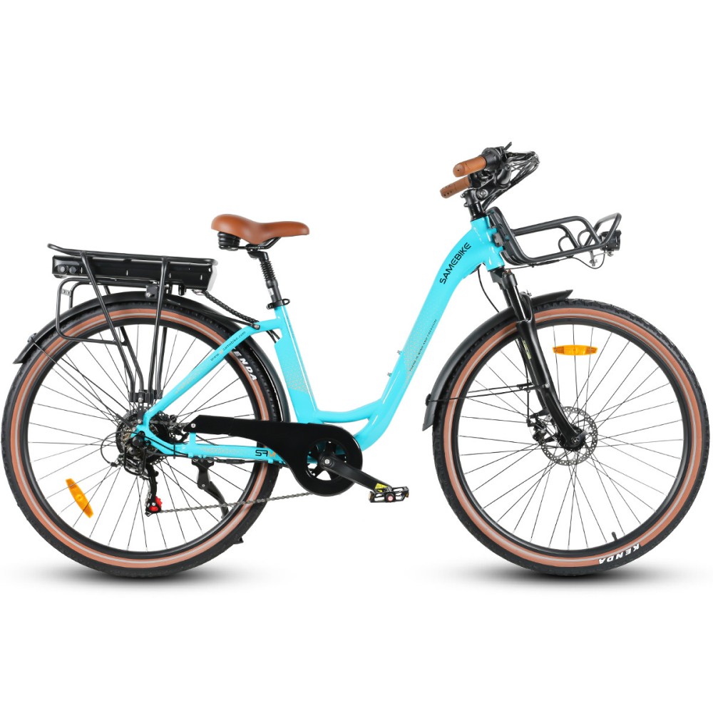 Vélo Electrique Samebike RS-A07 Bleu Lac 500W 35km/h 36V 13Ah 2