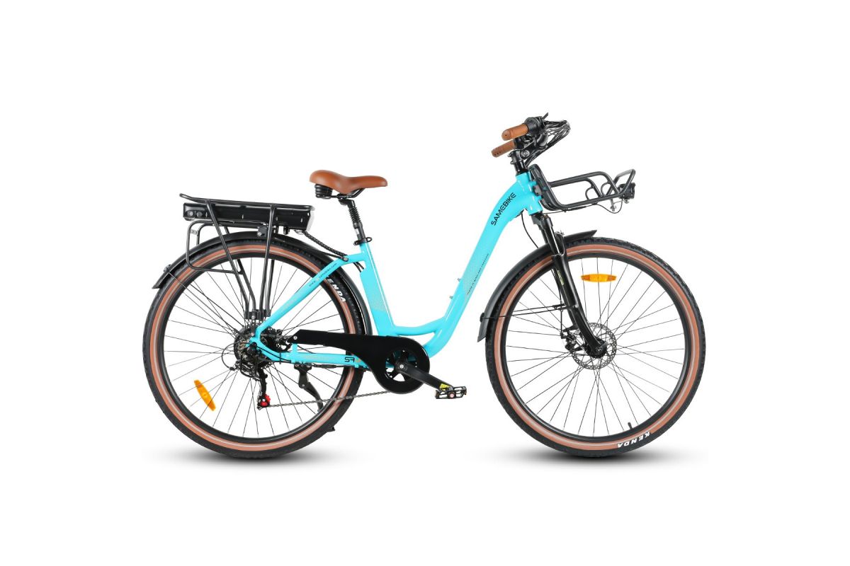 Vélo Electrique Samebike RS-A07 Bleu Lac 500W 35km/h 36V 13Ah