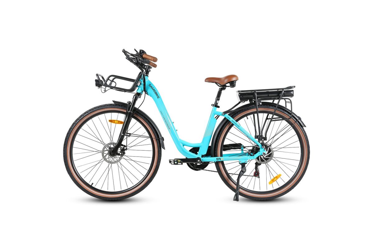 Vélo Electrique Samebike RS-A07 Bleu Lac 500W 35km/h 36V 13Ah
