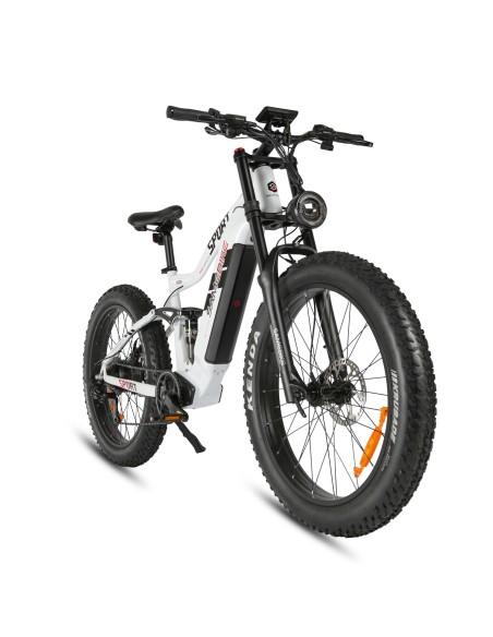 Vélo Electrique Samebike RSA08-II Blanc 1000W 45km/h 48V 17Ah