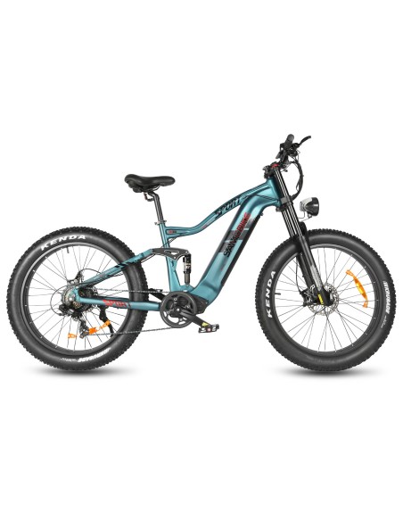 Vélo Electrique Samebike RSA08-II Bleu 1000W 45km/h 48V 17Ah