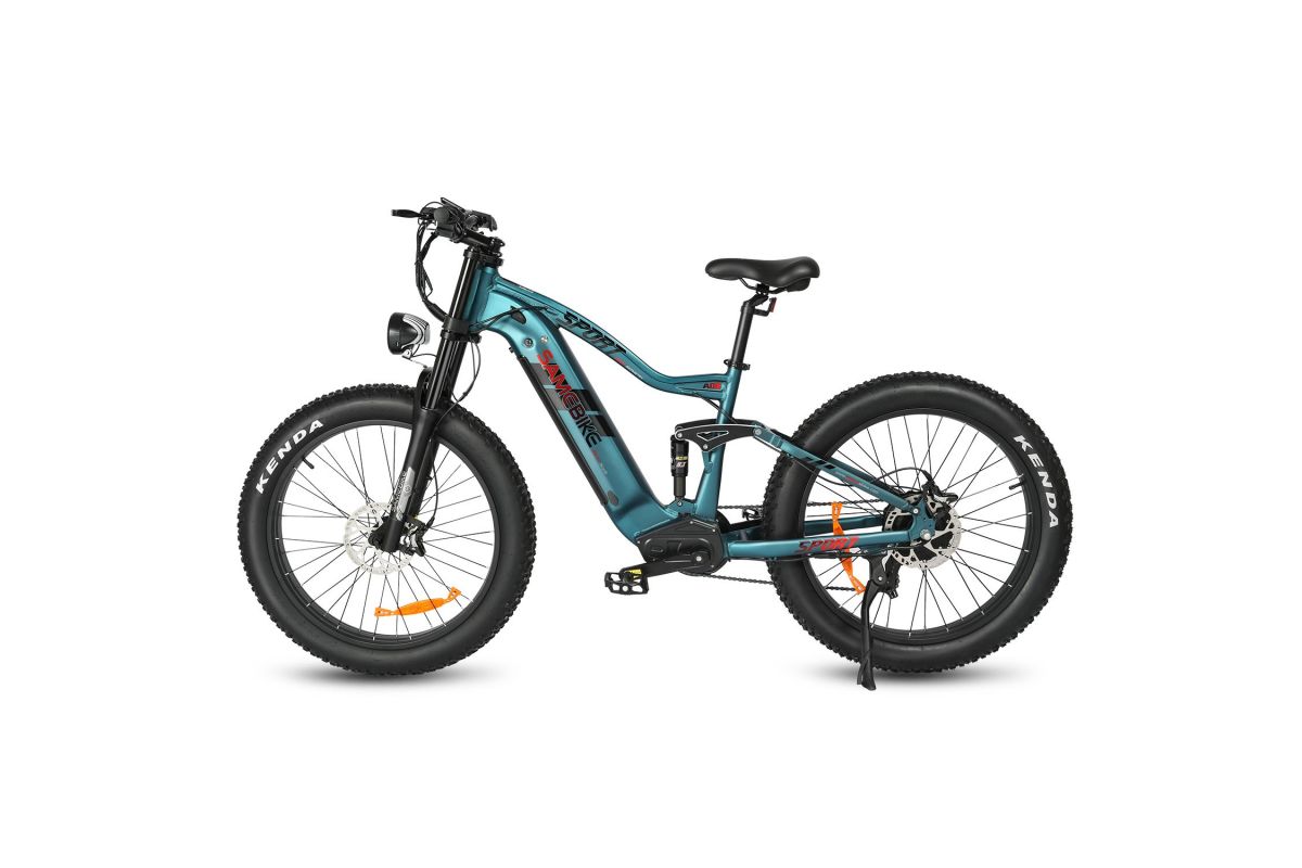 Vélo Electrique Samebike RSA08-II Bleu 1000W 45km/h 48V 17Ah