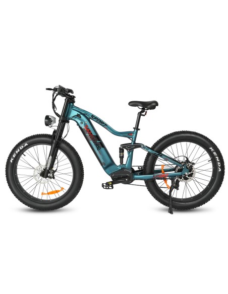 Vélo Electrique Samebike RSA08-II Bleu 1000W 45km/h 48V 17Ah