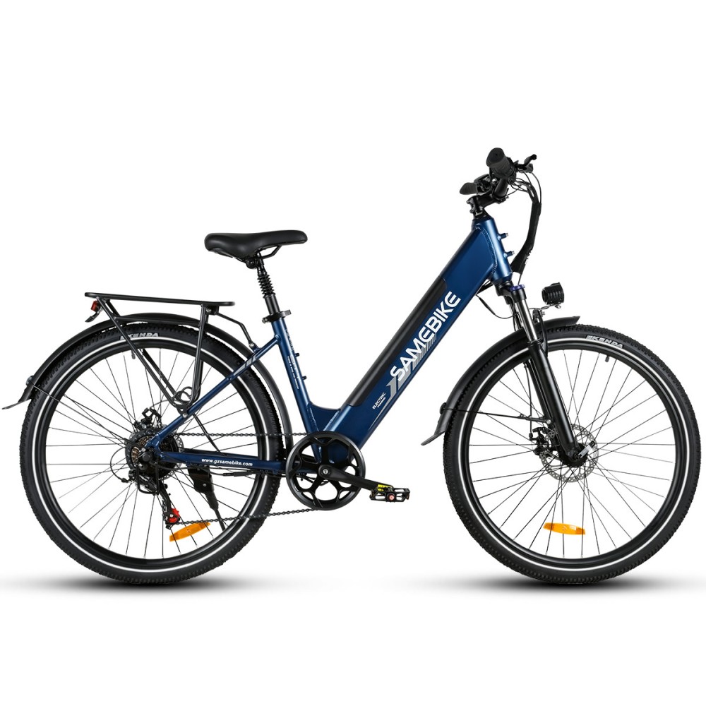 Vélo Electrique Samebike RS-A01 Pro Bleu 500W 36V 15Ah 2