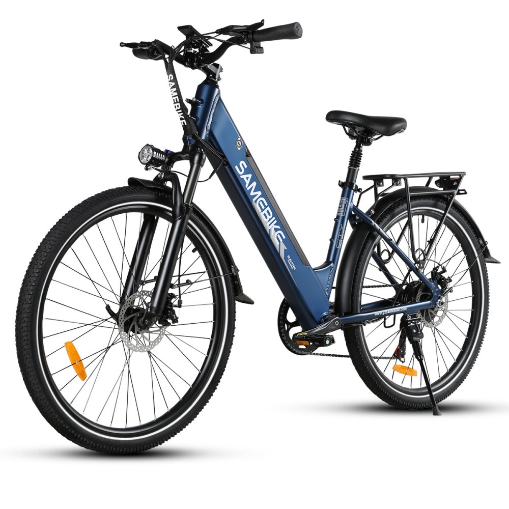 Vélo Electrique Samebike RS-A01 Pro Bleu 500W 36V 15Ah