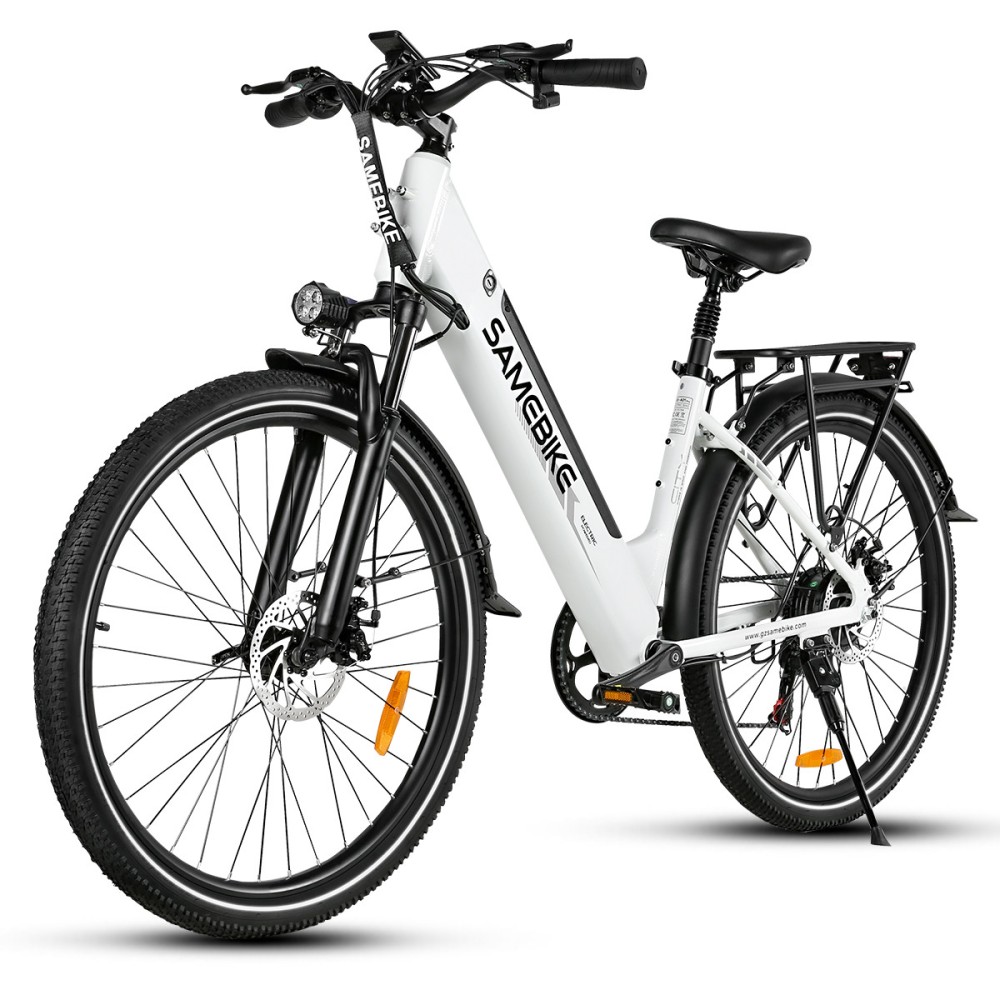 Vélo Electrique Samebike RS-A01 Pro Blanc 500W 36V 15Ah