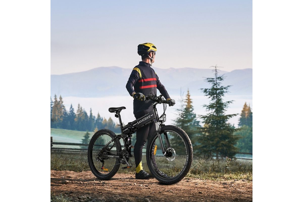 VTT Electrique Pliable SAMEBIKE LO26-II FT 900W Noir
