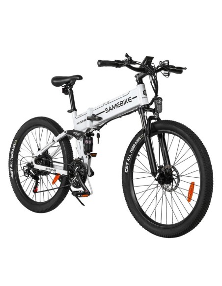 VTT Electrique Pliable SAMEBIKE LO26-II FT 900W BLANC