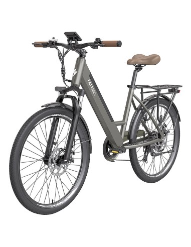 Vélo électrique de ville pas à pas FAFREES F26 Pro 26'' Gris