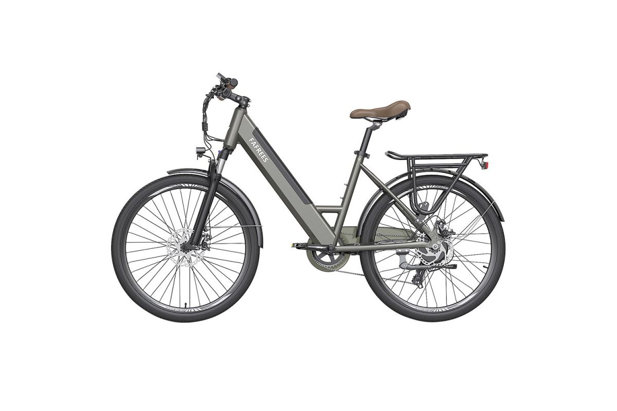 Vélo électrique de ville pas à pas FAFREES F26 Pro 26'' Gris
