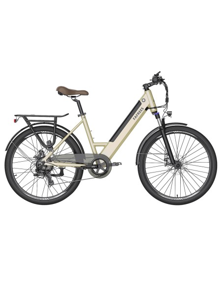 Vélo électrique de ville pas à pas FAFREES F26 Pro 26'' Doré