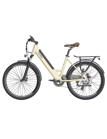 Vélo électrique de ville pas à pas FAFREES F26 Pro 26'' Doré