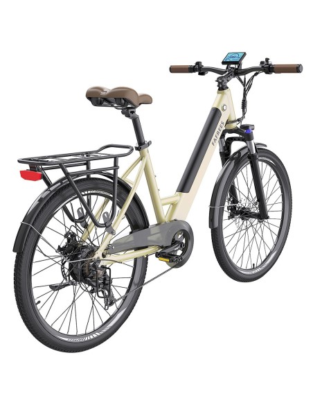 Vélo électrique de ville pas à pas FAFREES F26 Pro 26'' Doré