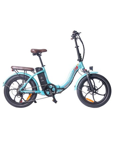 FAFREES F20 Pro Vélo Électrique 20 Pouces 25Km/h 36V 18AH 250W - Bleu