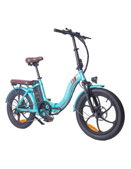 FAFREES F20 Pro Vélo Électrique 20 Pouces 25Km/h 36V 18AH 250W - Bleu