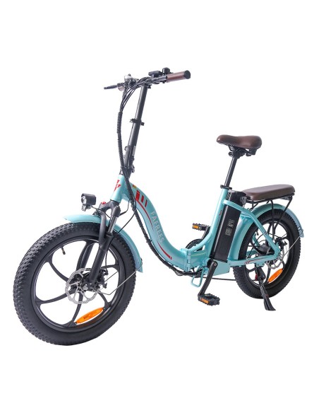 FAFREES F20 Pro Vélo Électrique 20 Pouces 25Km/h 36V 18AH 250W - Bleu