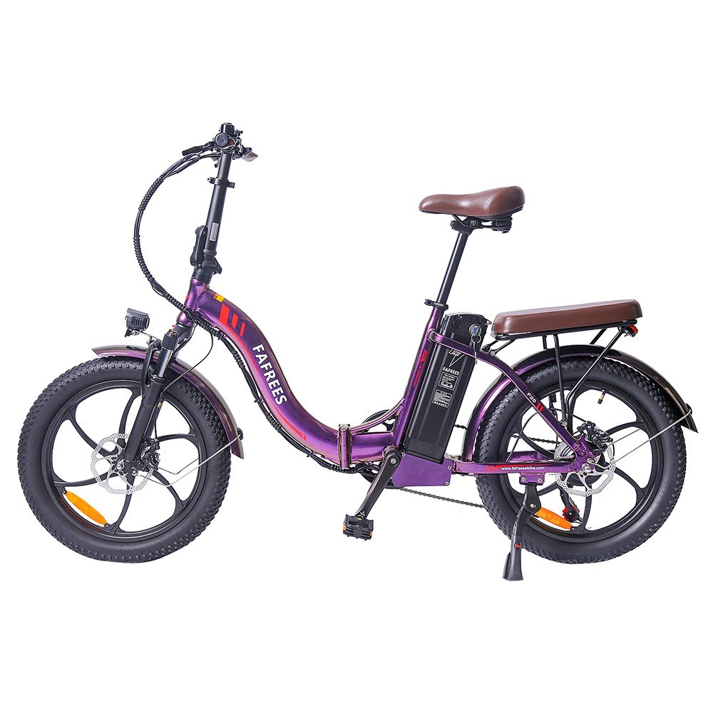 FAFREES F20 Pro Vélo Électrique 20 Pouces 25Km/h 36V 18AH 250W - Violet