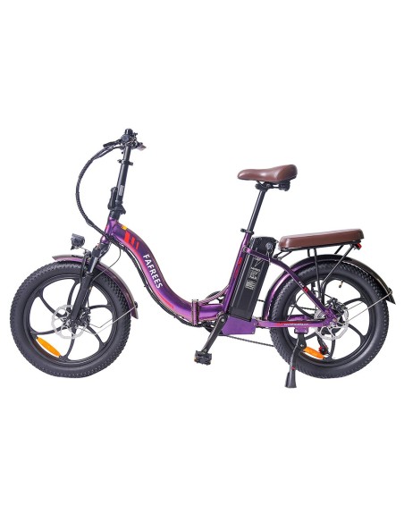 FAFREES F20 Pro Vélo Électrique 20 Pouces 25Km/h 36V 18AH 250W - Violet