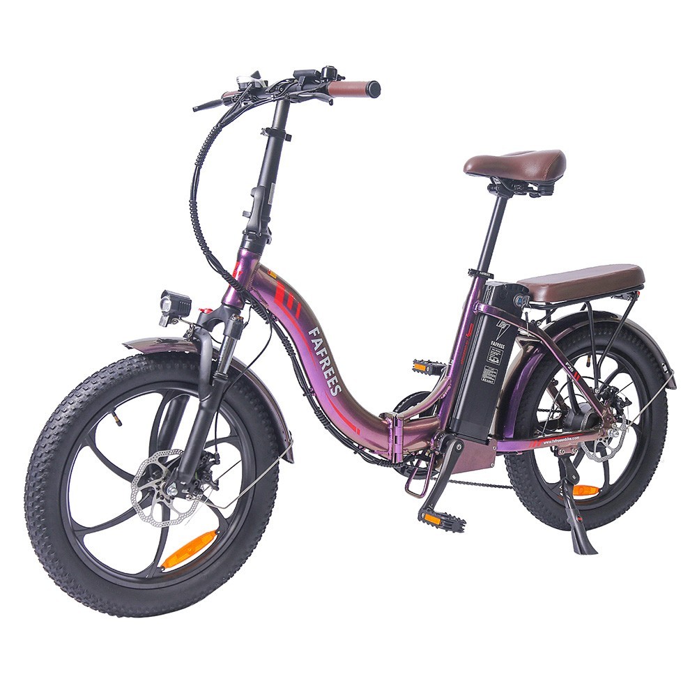 FAFREES F20 Pro Vélo Électrique 20 Pouces 25Km/h 36V 18AH 250W - Violet 2