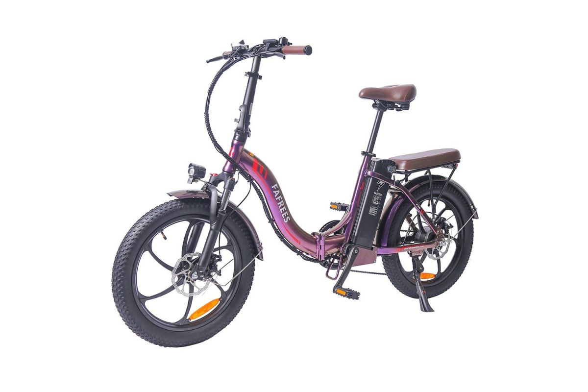FAFREES F20 Pro Vélo Électrique 20 Pouces 25Km/h 36V 18AH 250W - Violet