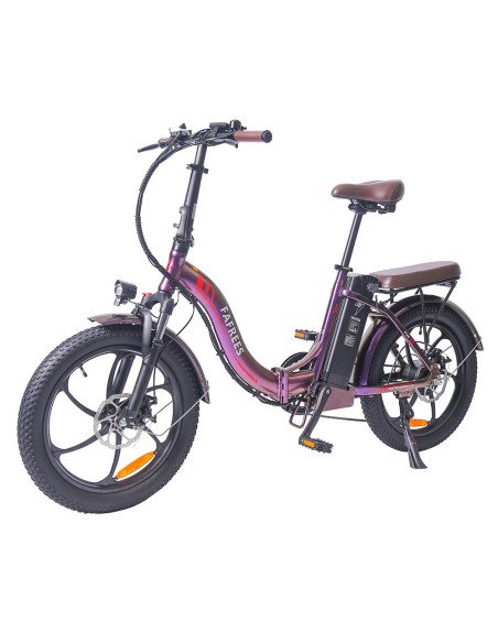 FAFREES F20 Pro Vélo Électrique 20 Pouces 25Km/h 36V 18AH 250W - Violet