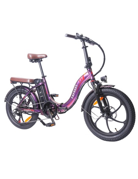 FAFREES F20 Pro Vélo Électrique 20 Pouces 25Km/h 36V 18AH 250W - Violet