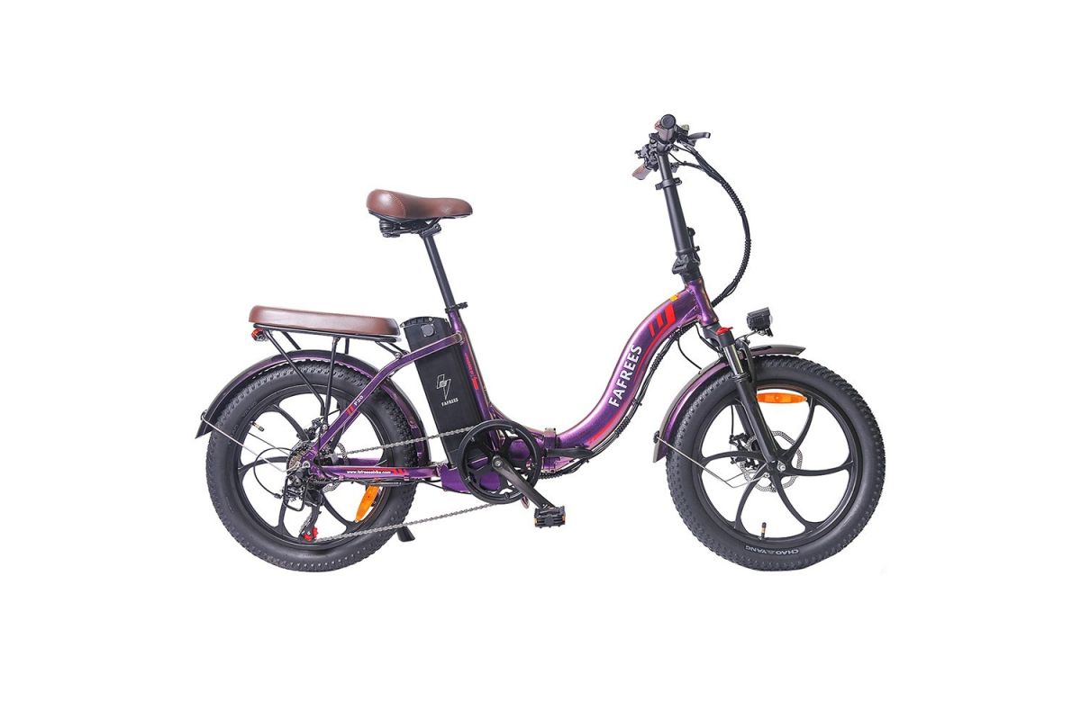 FAFREES F20 Pro Vélo Électrique 20 Pouces 25Km/h 36V 18AH 250W - Violet