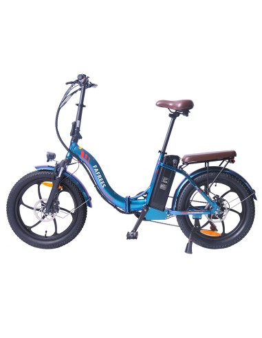 FAFREES F20 Pro Vélo Électrique 20 Pouces 25Km/h 36V 18AH 250W - Bleu Profond