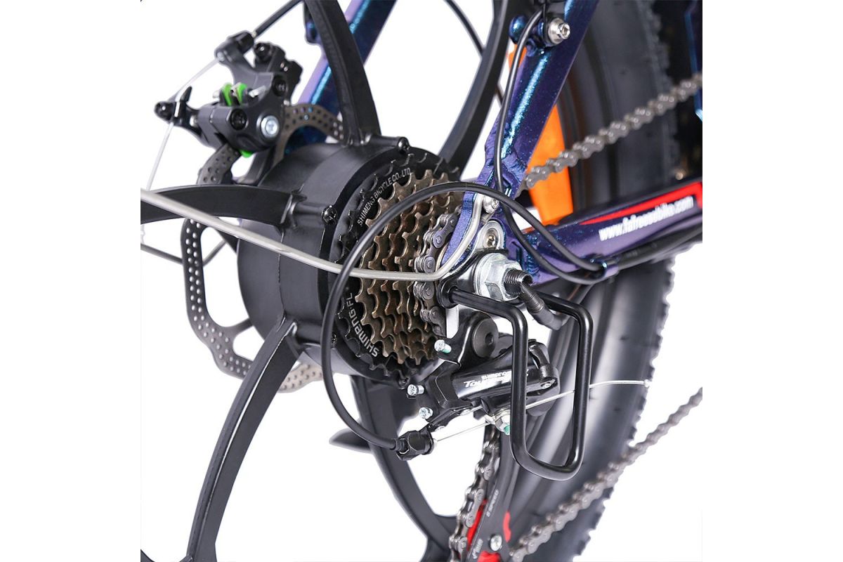 FAFREES F20 Pro Vélo Électrique 20 Pouces 25Km/h 36V 18AH 250W - Bleu Profond
