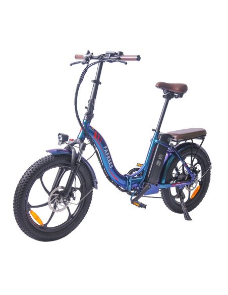 FAFREES F20 Pro Vélo Électrique 20 Pouces 25Km/h 36V 18AH 250W - Bleu Profond