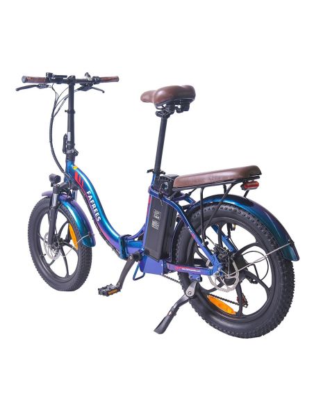 FAFREES F20 Pro Vélo Électrique 20 Pouces 25Km/h 36V 18AH 250W - Bleu Profond