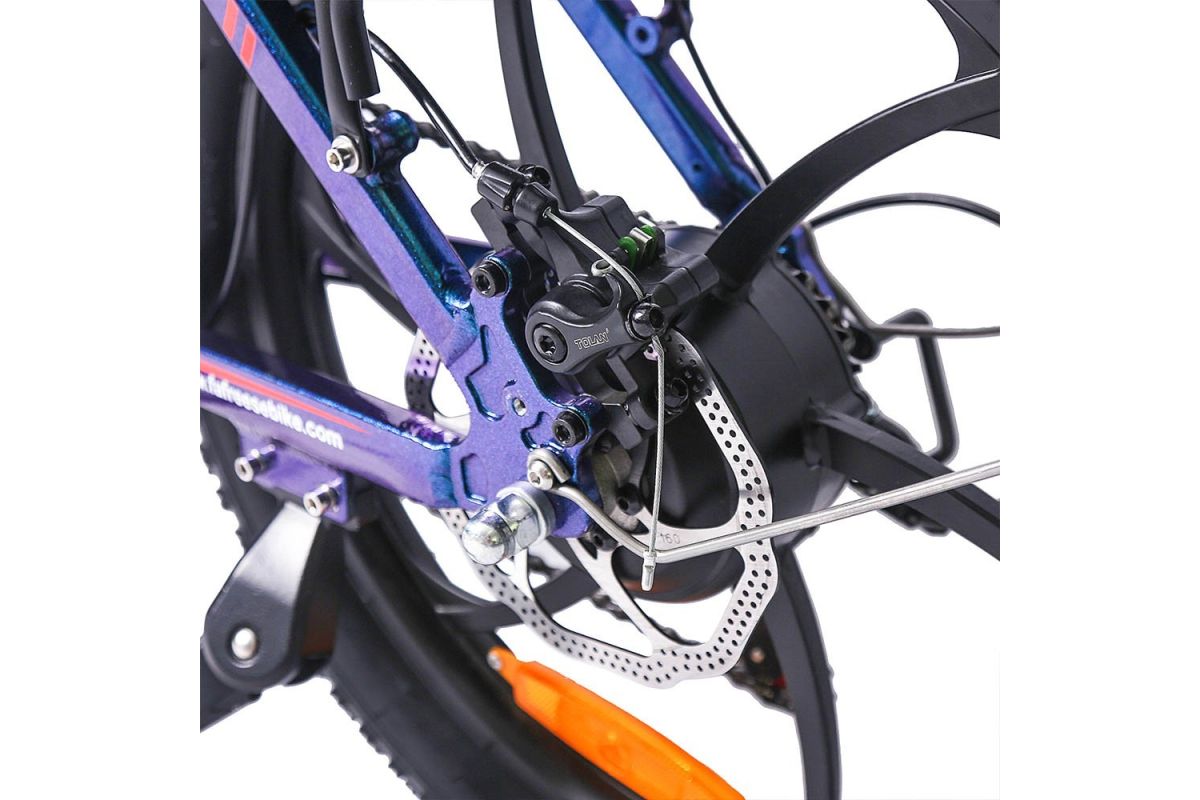 FAFREES F20 Pro Vélo Électrique 20 Pouces 25Km/h 36V 18AH 250W - Bleu Profond