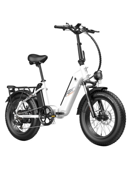 FAFREES FF20 Polar E-Bike 40Km/h 500W 48V 20,8Ah Double Batterie Blanc