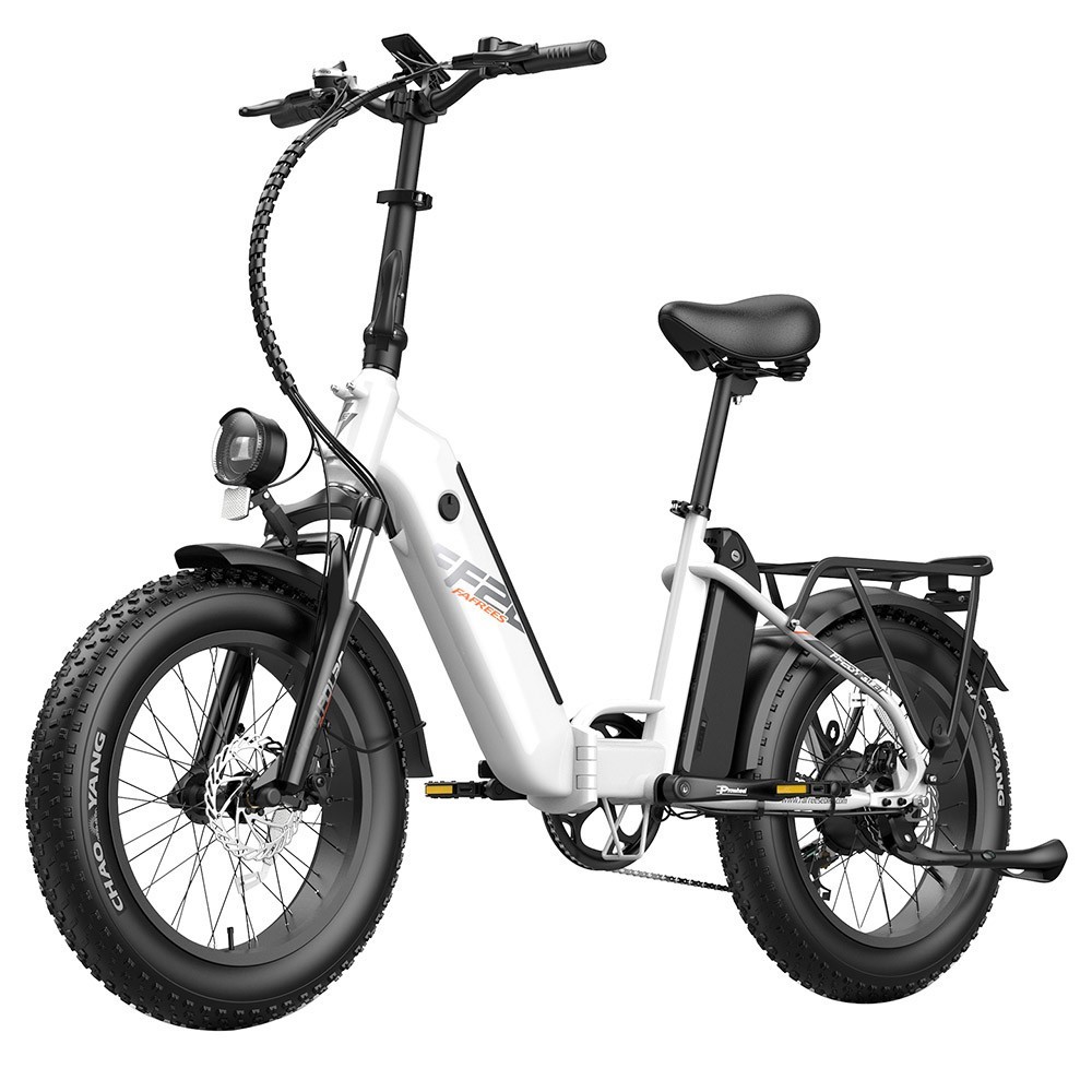 FAFREES FF20 Polar E-Bike 40Km/h 500W 48V 20,8Ah Double Batterie Blanc