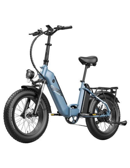 FAFREES FF20 Polar E-Bike 40Km/h 500W 48V 20,8Ah Double Batterie Bleu