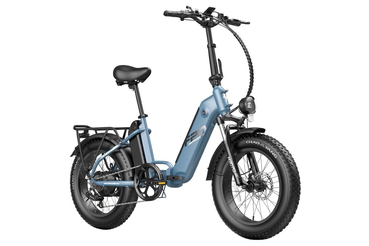 FAFREES FF20 Polar E-Bike 40Km/h 500W 48V 20,8Ah Double Batterie Bleu